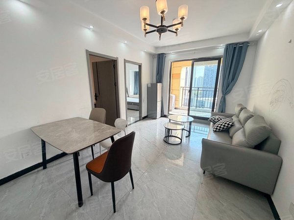 海宁长安镇农发区盈都君悦下沙奥特莱斯附近精装修两室一厅出租带阳台到燃气出租房源真实图片