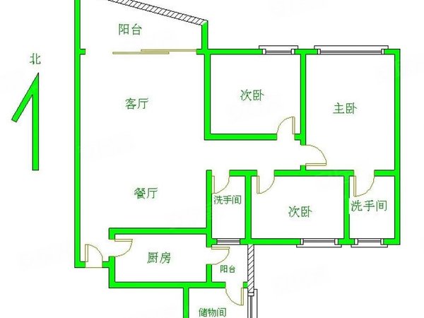 【多图】骏景花园,棠下租房,骏景花园 3 房 136 方 配套成熟 近地铁
