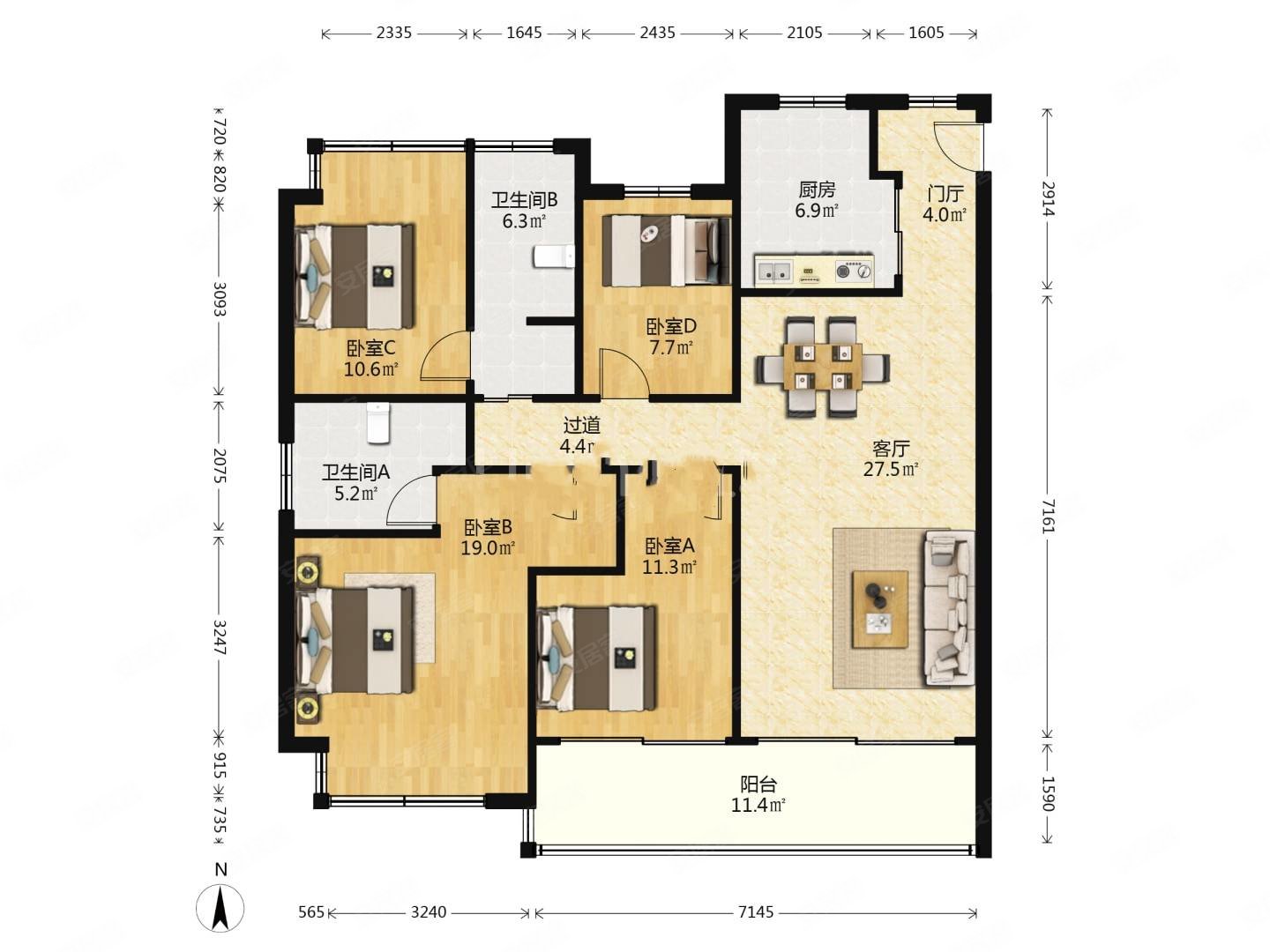 太仓南站复游城大面积边套好楼层好位置,复游城(91-97幢)二手房,255万