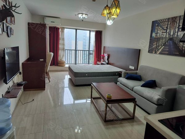 【多图】珠江国际公馆,广州大道南租房,珠江公馆,精装修一房一厅,东向