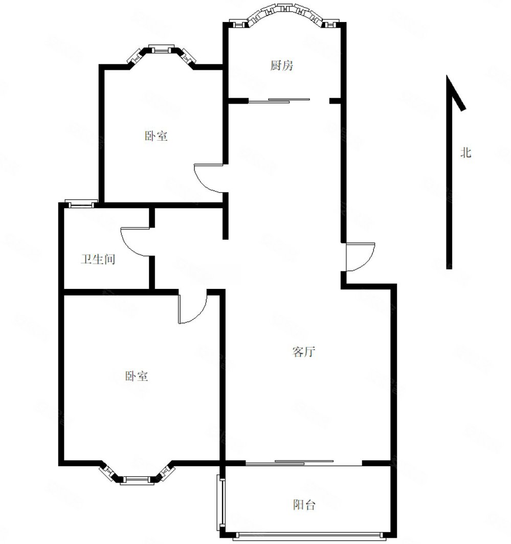 东银花园二手房,165万,2室1厅,1卫,75平米-南京安居客
