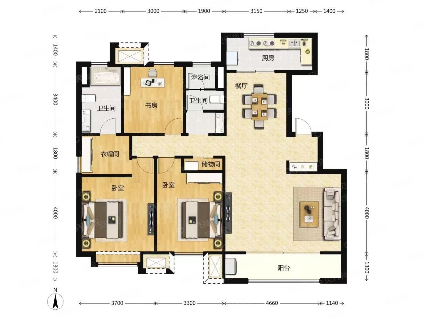 世茂合盈园大洋房出售小区1低价240万满两年无纠纷