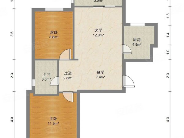 天津塘沽北塘街欣雅苑欣雅苑 精装修 2室1厅1卫 电梯房出租房源真实