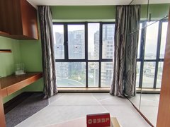 惠州惠城江北中心区落地窗 实拍 拎包入住 佳兆业中心出租房源真实图片