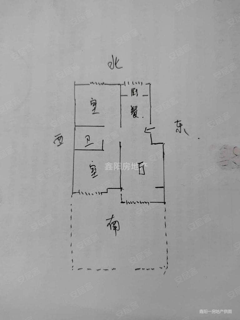 臻园(武清)2室2厅1卫86.48㎡南北145万