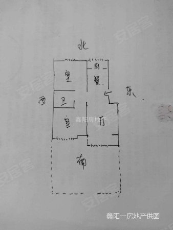 臻园(武清)2室2厅1卫86.48㎡南北145万