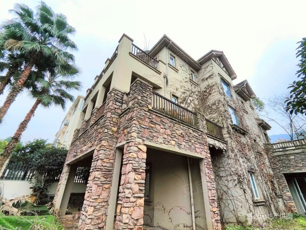 300平大花园 全采光独栋别墅,庆隆南山高尔夫国际社区柏翠庄二手房