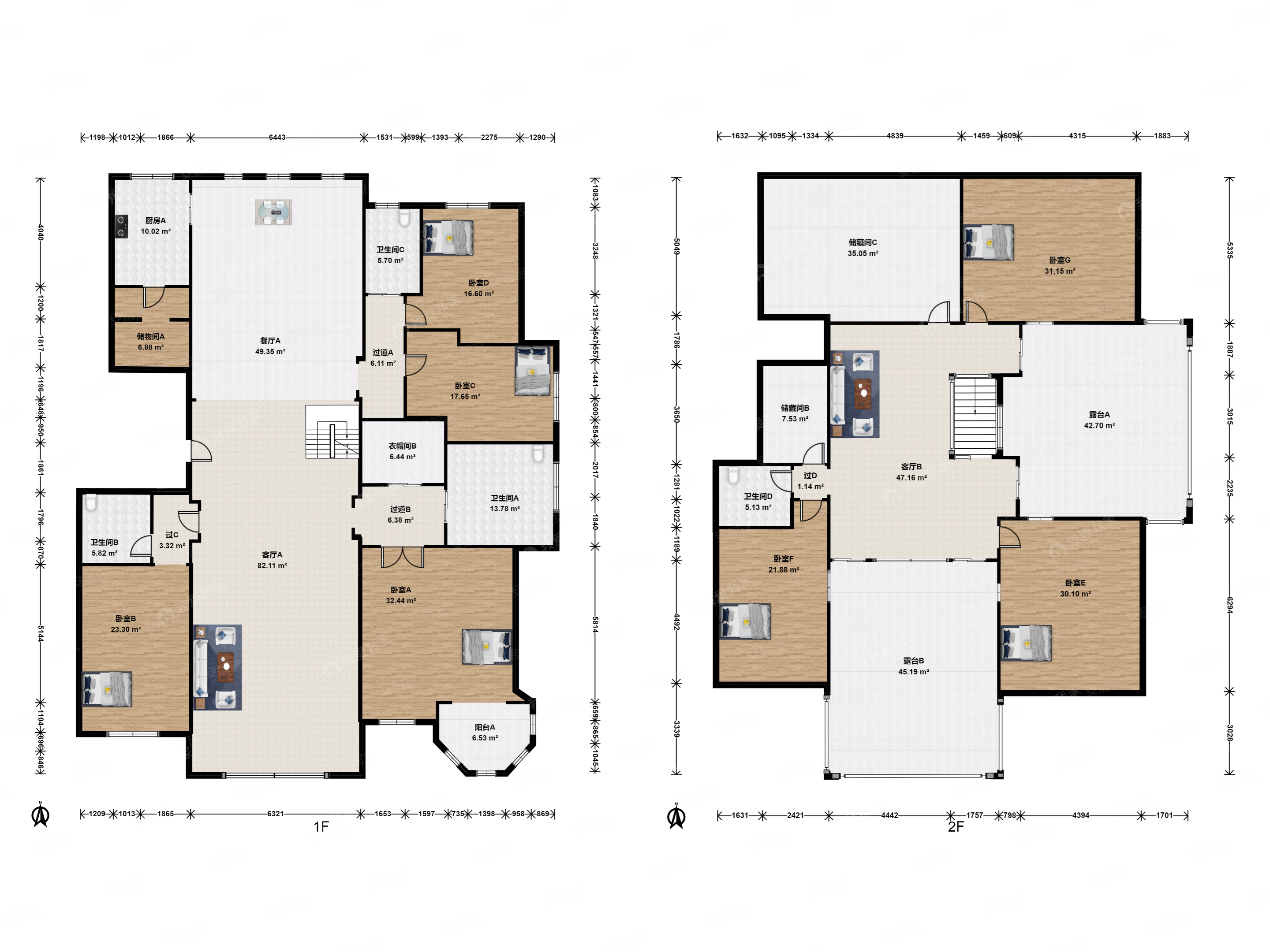 清河世华龙樾四期上跃大宅一梯一户南北通透全明格局,带观景平台