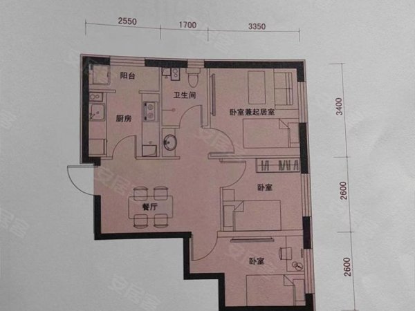 北京石景山古城金隅滨和园(2号院)抢租好房~石景山古城金隅滨河园2居