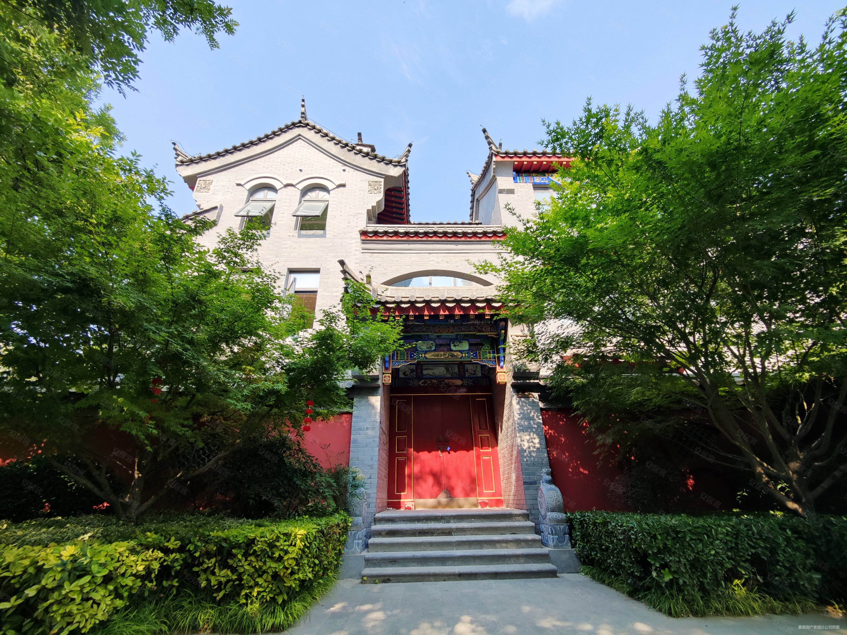 5980买地铁口4a级景区河洛古城的洋房四合院公园环境好