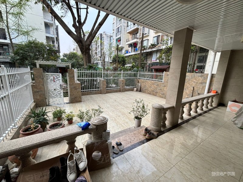 带前后大花园120平,左岸花都二手房,258万,3室2厅,1卫,94平米-成都