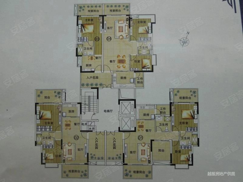 逸泉山庄3室2厅2卫109.33㎡南北145万