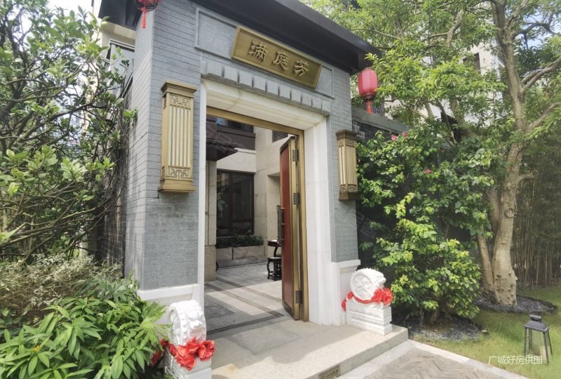 佛山东平新城,十大豪宅中式别墅,独门独院,世茂泰禾广州院子