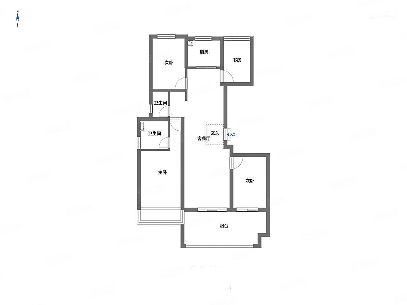 雍景湾大四房采光刺眼头排舒服低市场价格20万观澜台万达旁