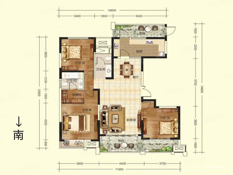 洛阳建业中弘城户型图图片