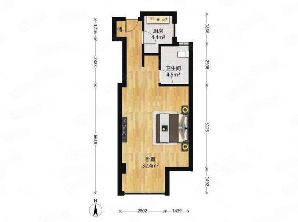 随时可看房,送给车位,宜浩佳园二手房,230万,3室2厅,1卫,118.