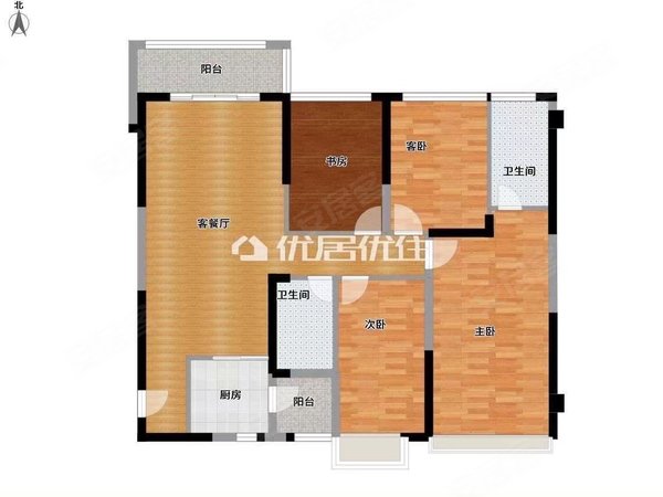【多图】美泉1612,凤岭北租房,户型方正实用通透明亮宽敞舒适整洁干净