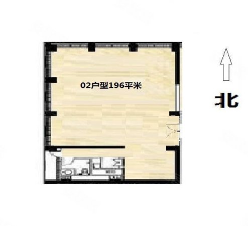 建外SOHO西区2室2厅1卫196㎡西北680万