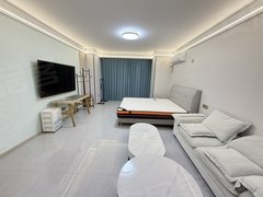 安康汉滨万达广场万达公寓-1室1厅1厨1卫，干净整洁，拎包入住，随时看房[出租房源真实图片