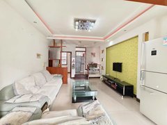 眉山东坡眉山东站森林半岛2期4楼9800元一年，3房2厅2卫精装全齐3台空调出租房源真实图片