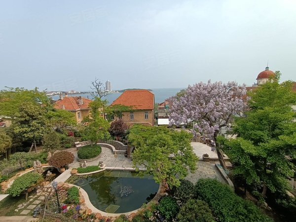 青岛市南大学路金口路别墅(独栋大别墅全海景带院子)小鱼山 金口路