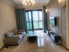 贵阳花溪花溪大学城恒大文化旅游城六组团两房两厅一卫家电全齐拎包入住随时看房出租房源真实图片