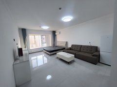 晋中榆次万达广场阳光城文澜府 1室1厅1卫 56平 精装修 配套齐全出租房源真实图片