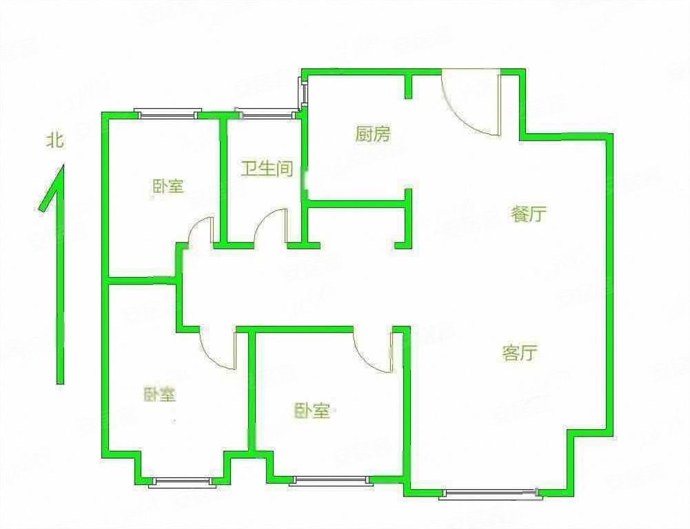 东河御府b区带电梯地铁口交通便捷小三房东河实验
