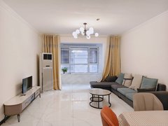 巨野巨野城区巨野市区文苑花园电梯简单装修，家具家电齐全，拎包入住。出租房源真实图片