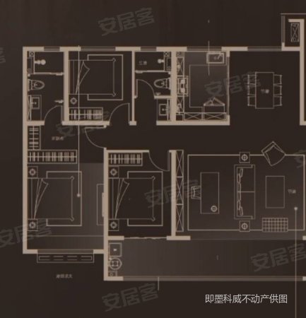 邹城中南樾府户型图图片