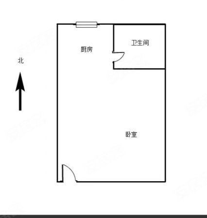 安平巷小区1室0厅0卫18.9㎡南北245万