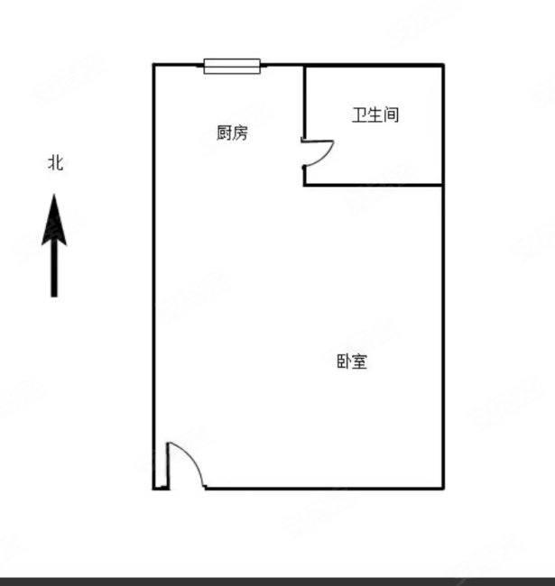 砖塔胡同小区1室0厅0卫16㎡南298万