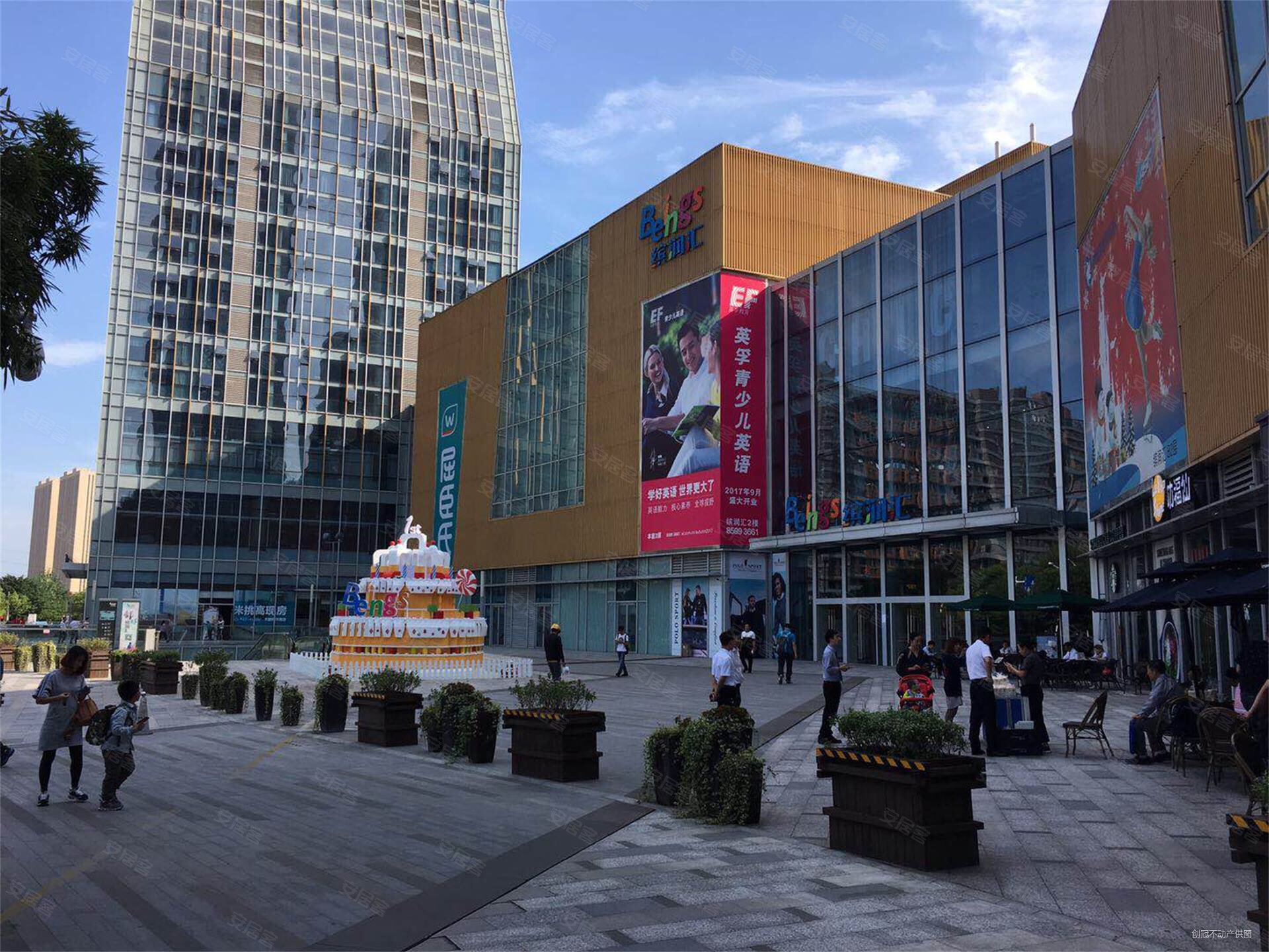 金奥缤润汇2室2厅1卫45㎡南北102.56万