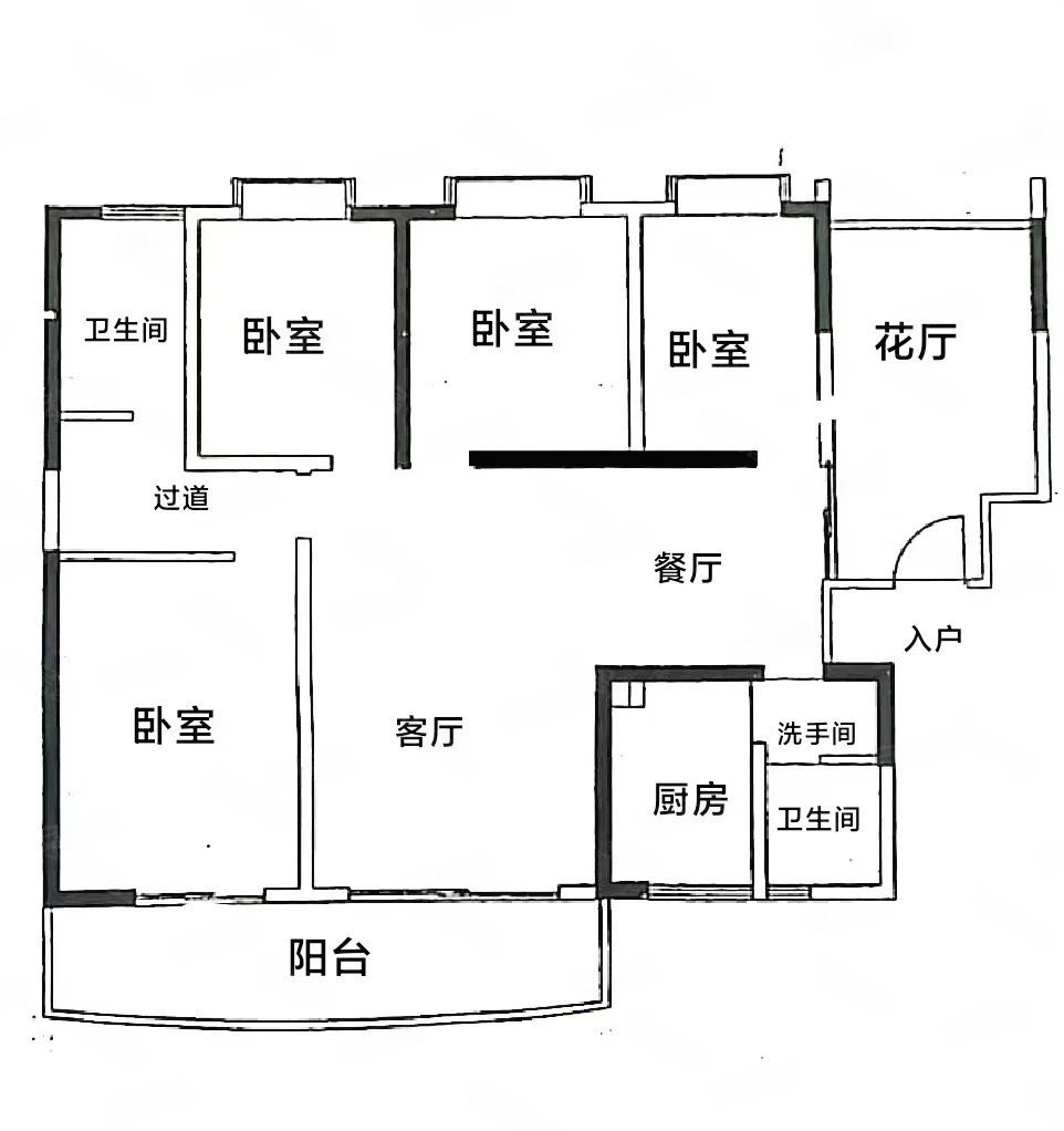 东骧神骏小高层坐北朝南精装修大四房满五年急