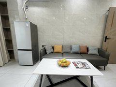 深圳宝安宝安中心区径贝新村 连锁公寓 全屋定制 电梯房 精装修，独立阳台出租房源真实图片