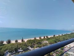 日租月租三亚湾蓝色海岸270度海景大3房2卫三个阳台看海
