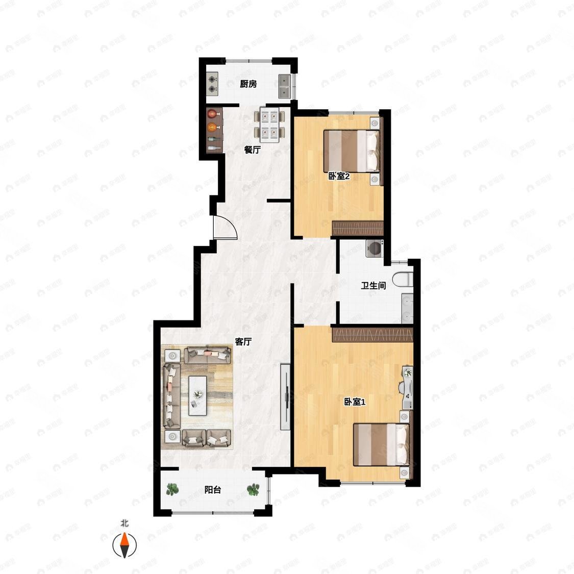 楼层好 临地铁 环境优美 出行方便 电梯房 房龄新,融创东岸名郡二手房