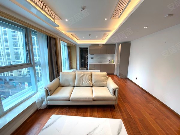 深圳福田福田中心区深圳中心天元岗厦天元花园94平舒适一房一厅,繁华