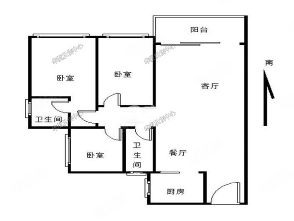 珠海香洲梅华珠光里程花园凤凰中学旁 香山湖旁 珠光里程 精装3房2卫