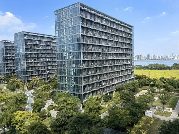 杭州西湖之江度假区钱塘湾钱塘湾(两房两厅两卫)俯视钱塘江 大主卧两