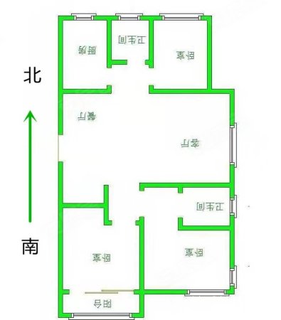 天成郡府(东区)3室2厅2卫126㎡南北169.8万