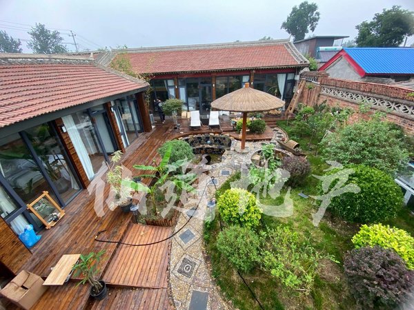 北京通州宋庄翟里村住房宋庄周边民宿院子500平米前后院 ,看房方便可
