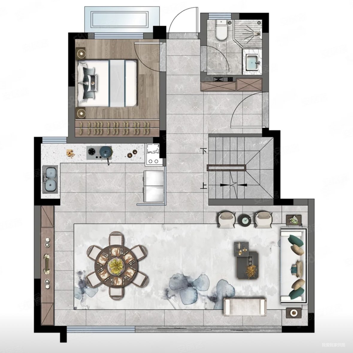 建发上院4室2厅3卫253.9㎡南北460万