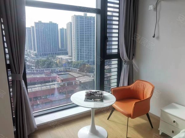 杭州萧山新街文明路988号楼菁舍国际酒店公寓,免押金住精装35平公寓