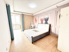 济南高新国际会展中心高新万达附近!工业南路上独卫!超大阳台!拎包入住!出租房源真实图片