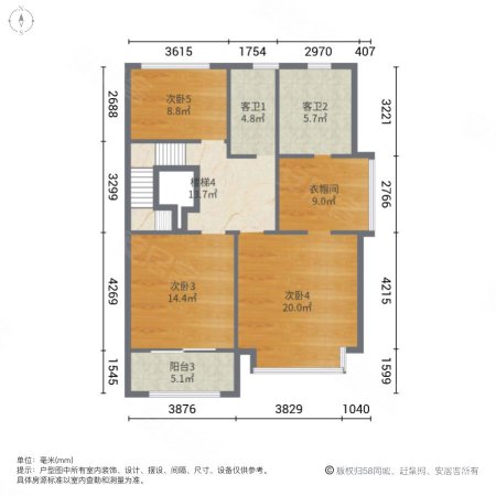 保利西山林语(别墅)7室3厅4卫380.46㎡南1150万