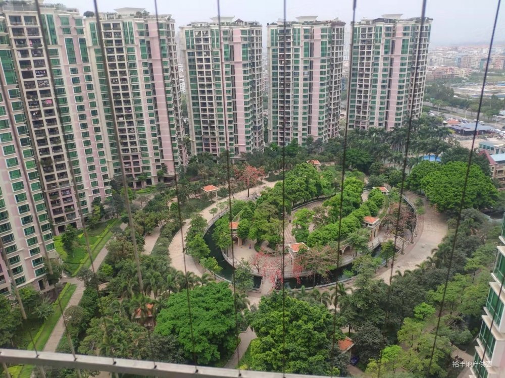 大石地铁 新月明珠花园 方正三房两卫精装 安静看花园,新月明珠花园