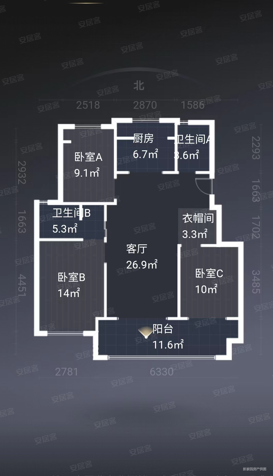 全小区 一套,非底楼,价格实惠,房东诚心,融创荣润玖樟台二手房,145.