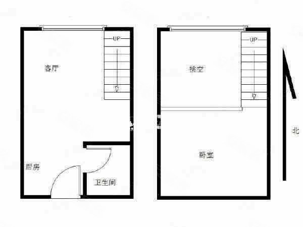 恒大财富中心1室1厅1卫39.7㎡北26万