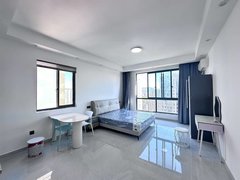 绍兴诸暨诸暨市区天玺名座朝南一室一厅家具家电齐全干净清爽干湿分离拎包入住出租房源真实图片